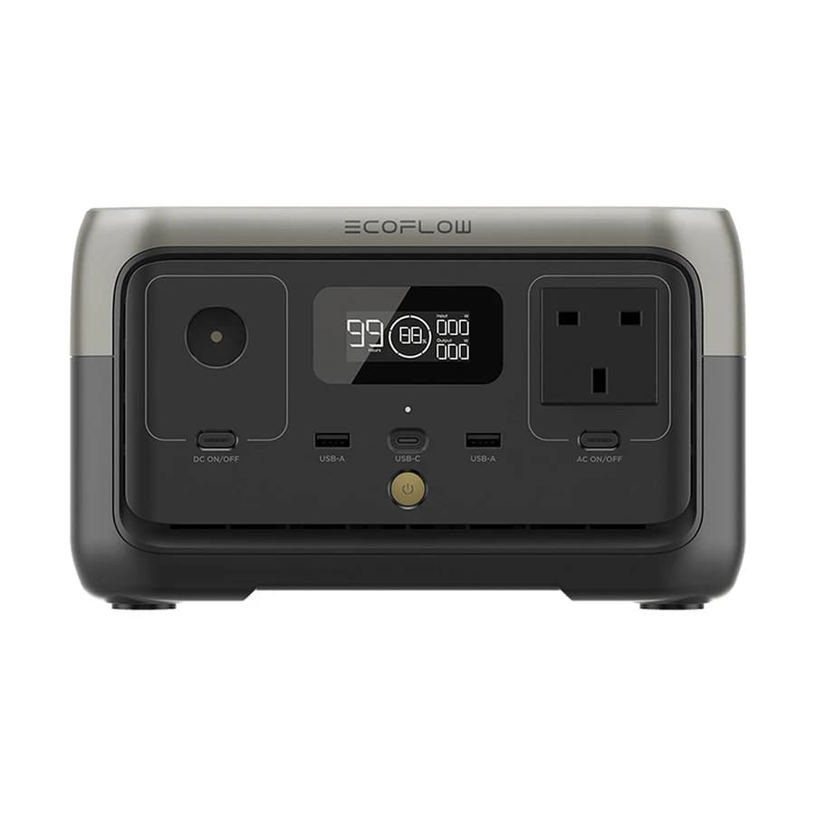 EcoFlow RIVER 2 256Wh 300W Portable Power Station Front
