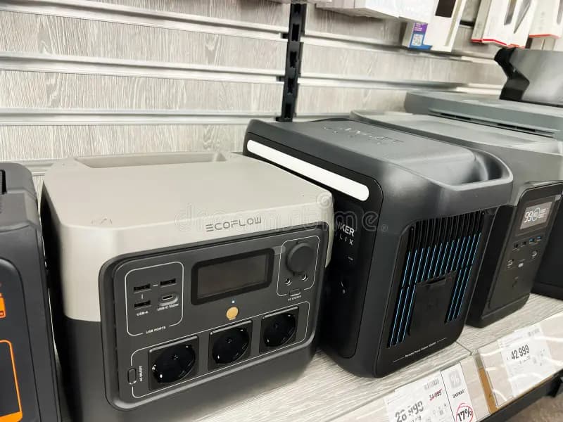 Portable Power Station retail and field display