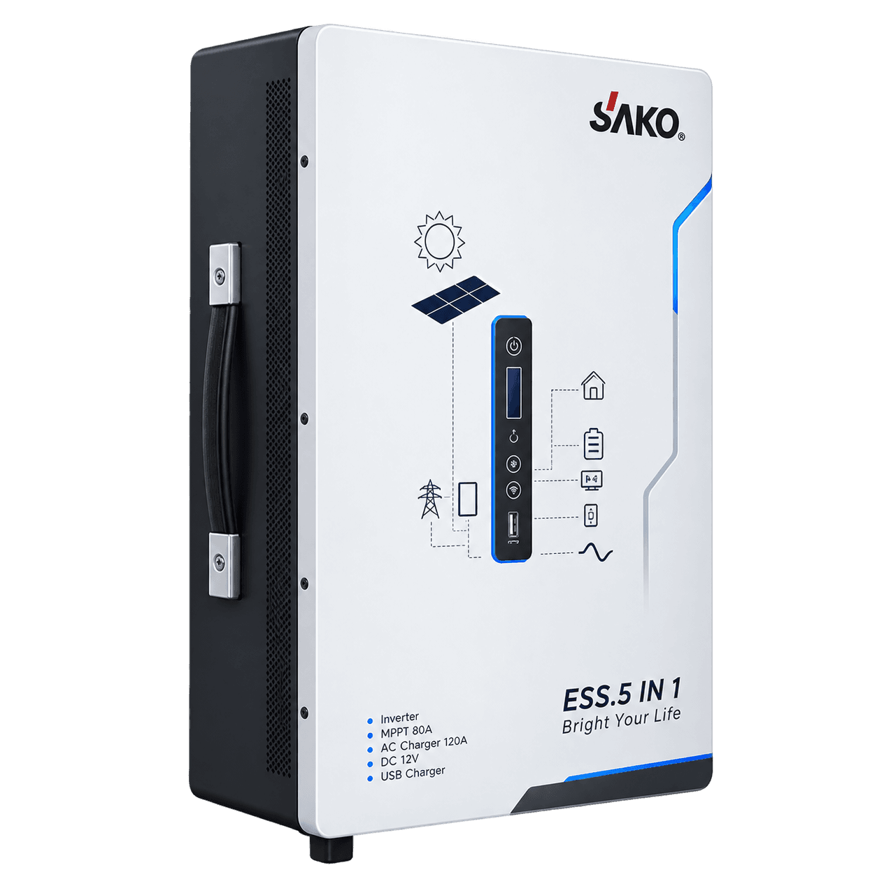 SAKO ESS 5-in-1 Solar Inverter Power Station